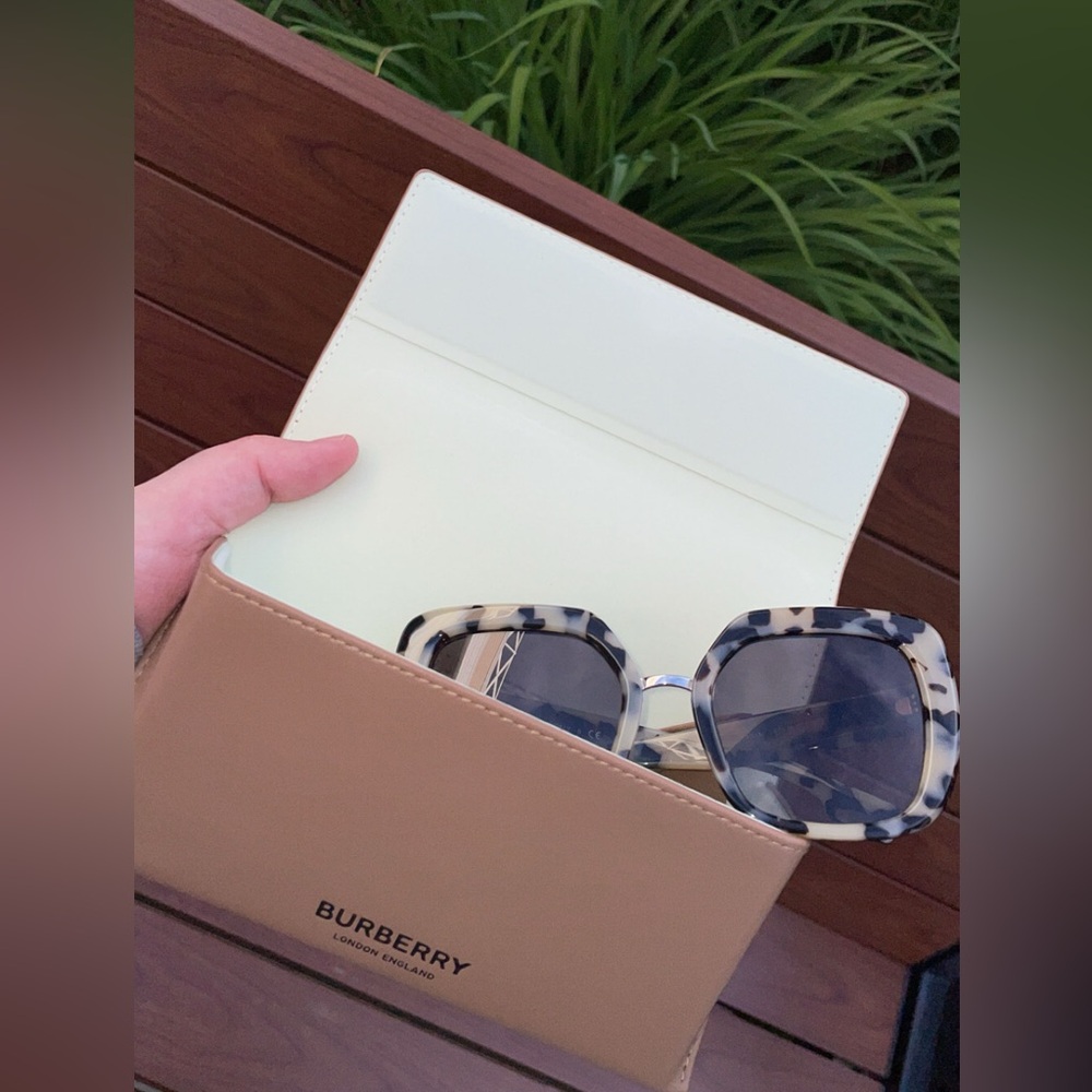 Burberry Tortoise Shell Sunglasses